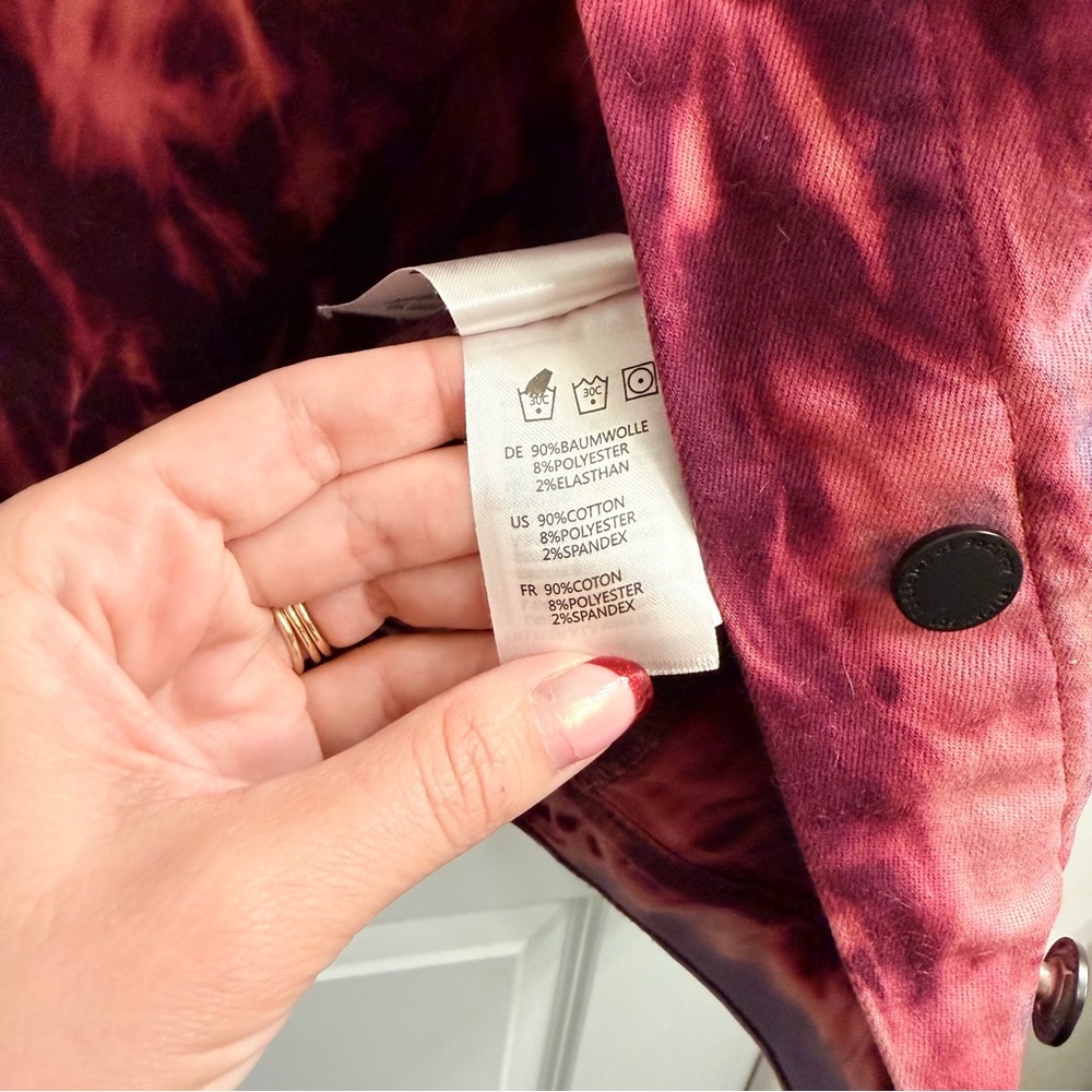 Tie dye denim jacket - M - Picture 7 of 7
